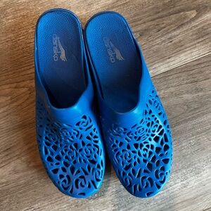 Dansko Blue Women's Mules